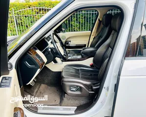  15 A Clean And Very Well Maintained RANGE ROVER 2014 White VOGUE SPORTS