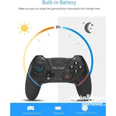  6 يدة تحكم لاسلكية احترافية لجهاز نينتندو سويتش لايت/ OLED والحاسبة Professional Wireless Controller