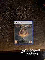  1 لعبة Elden ring ps5 نسخة بريطانية مع اكسسوارات