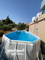  5 المسبح العملاق بطول 610سم من شركة INTEX PRISM FRAME الأمريكية الاعلى جودة والاولى في العالم في صناعة
