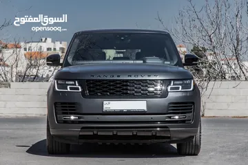  2 2020 Range Rover  لون اسود مط   اصلي SVO اعلى صنف