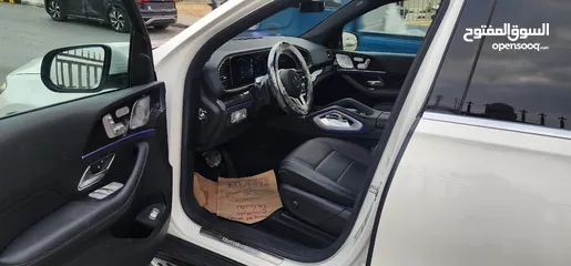  25 مرسيدس GLE 350- 4 MATIC موديل 2020  دفع رباعي  عاليه الإضافات  غير مجمركه لون ابيض والداخل اسود