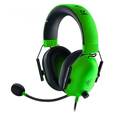  3 Razor headphone shark V2 green wired rotates microphone 360°  used for 1week brand new  serious buye