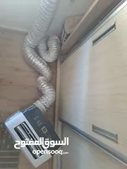  5 مكيف هاي سنس متنقل 1 طن بارد ساخن تبريد قوي جدا
