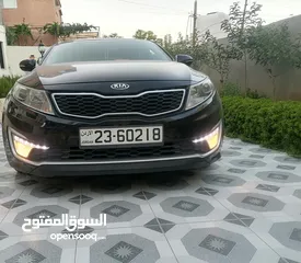  1 كيا k5 كوري 2013 فحص كامل  للبيع فل ما عدا الفتحه