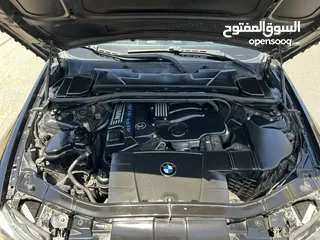  14 BMW 320i 2007   وارد شركة أبو خضر  مالك ثالث  لا تحتاج اي نوع من انواع الصيانة