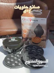  7 صانع الحلويات Gold Vision  *4 في 1 مع هذا الجهاز الرائع، يمكنكم تحضير أشهى الحلويات بسهولة