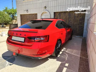  9 الفخامة سكودا سوبيرب 2016 ماطور 2000 ديزل 190 حصان L&K تسيير 2020 ما بعد الفل اضافات بالصلاة عالنبي