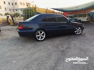  2 مرسيدس c200 1998 بحالة الوكالة الفحص مرفق بالصور السيارة بالصلاة على النبي وكالة
