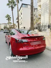  2 Tesla 3 long rang dual motor  استخدام شخصي بحالة الوكالة لون مميز جدآ