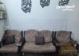  6 كنب موريس مستعمل للبيع..  7 مقاعد