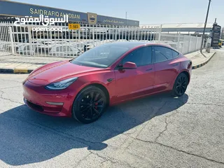  6 تسلا MODEL 3 موديل 2020  ستاندر بلس حرره خمري مميزه