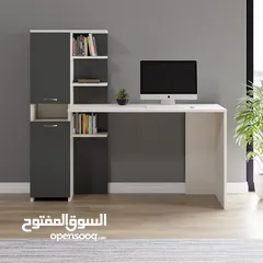 3 مكتب دراسي مع خزانة بتصميم مميز  فقط