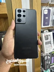  2 Used Galaxy S21 Ultra 5G12+128Gb Black