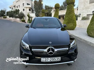  11 مرسيدس Glc 350e coupe 2019 وارد الشركة غرغور في حالة الوكالة وكفالة البطارية من الشركة لحد الآن