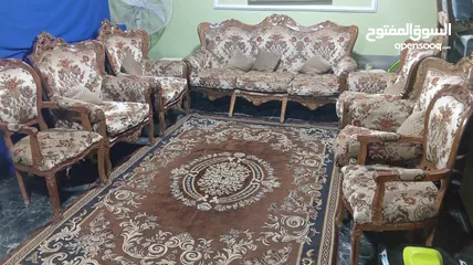  4 كنبيات 9مقاعد
