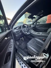  11 هونداي سنتافيه 2022 هايبرد فل اضافات اعلى صنف بريميوم بلس برستيج vip وارد كوريا لون اسود
