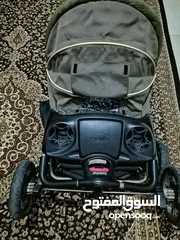  9 عرباية أطفال  Elevenflo + Car seat، عرباية توأم ماركة Juniers