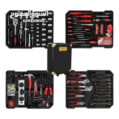  3 صندوق معدات صندوق عده 499 قطعه 4 طبقات .شامل كل القطع
