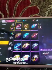  11 حساب فري فاير من 2018 ولكن ما مشحون فيه lvl56