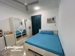  11 Room for rent Daily, weekly, monthly. fully furnished.  Mawlhe South Tamir Road near Bank Muscat