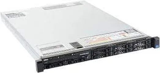 1 سيرفر Dell R620 Server Server 1U - 2x8Core CPU - 32GB RAM - 4x300GB