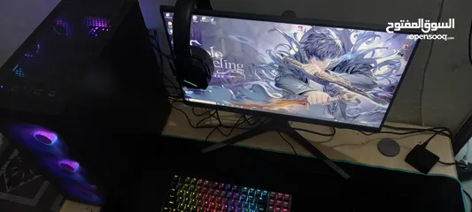  2 بيسي GEORCE RTX وا شاشة وا اكسسوارات