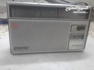  17 اجهزة راديو يابانية اصلية  سوني  وسيلفر  ياباني وفيلبس هولندي