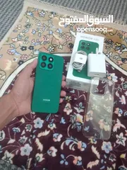  6 بسم الله الرحمن الرحيم  جهاز هونر X8d سعه تخزين 256 الرام 8+8 يعني 16 رام  جهاز بسم الله ماشاء الله