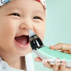 3 شفاط انف و اذن شحن كهربائي آمن وصحي منظف الانف و الاذن شفط الاوساخ