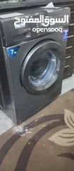  1 غسالة 7 كيلو بحالة ممتازة وجيدة .
