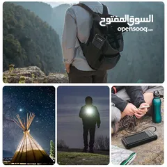  19 شاحن بور بانك شمسي و كهرباء بطاريه 20000 مللي امبير شحن تلفون خلوي طاقه شمسيه اضائه power Bank