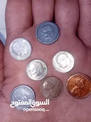  2 عملات  امريكيه عمله 1سنت من البرونز 1977 للجادين تدخل في مزادات 870الف دولار