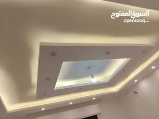  15 ديكورات جبس بورد ودهان وبديل خشب ورخام وشي بورد وكهربا