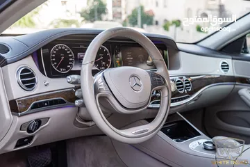  21 Mercedes S400 2015   السيارة وارد الشركة و قطعت مسافة 111,000 كيلو متر