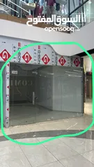  1 محل للايجار / الكراون مول شارع وداد ناصر الدين 27 متر على الشارع تقريبا