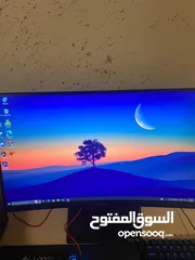  2 جهاز مستعمل نظيف بحالة الوكالة  مع شاشة  Asus TUF GAMIG