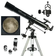  1 تلسكوب Celestron PowerSeeker 80EQ