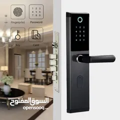  6 smart lock door - نظام قفل الباب الذكي للابواب مع الانظمة العبقرية للشركات والمكاتب والبنوك والمنازل
