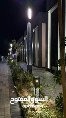  4 أعمدة إنارة ديكورية صناعة سعودية مودرن كلاسيك بولارد