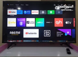  2 TCL Android Smart TV 50 inches