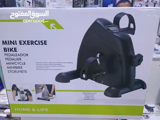  7 New Arrival MINI PEDAL EXERCISE BIKE  With Safety Fastening Strip  دراجة تمرين جديدة ذات دواسة صغيرة
