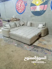  4 ركنة معاها كنبة