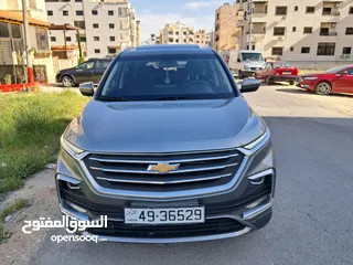  19 شفروليت كابتيفا موديل 2022 للبيع 7 مقاعد  بحاله الوكاله