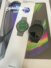  2 Samsung Watch 6 Classic بحالة الوكاااله  استعمال بسيط جدا