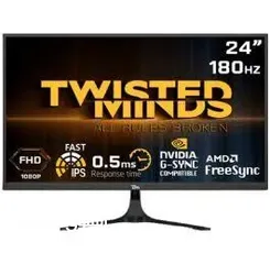  1 للبيع شاشه 180hz و سرعة الاستجابه 0.5 و الألوان ips و الجوده full hd و معاها استاند و جميع الوايرات