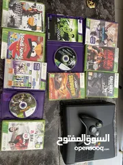  7 Xbox 360 new with lots of games