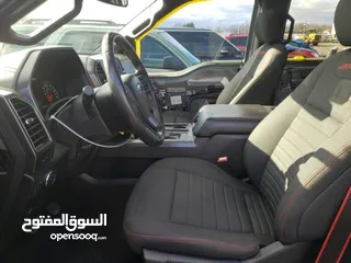  8 فورد بانوراما فل اوبشن  F150 2019 4X4 محرك 3.5 V6 حادث بسيط اغراضه فالكريل بسعر منافس