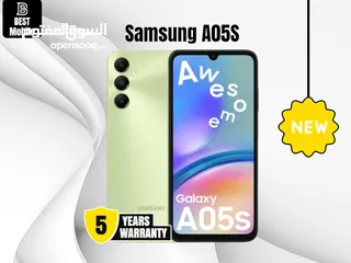  1 كفالة الوكيل سامسونج // samsung A05s (128G)