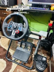  3 ستيرنج Logitech g29 + Shifter